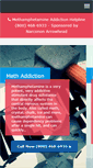 Mobile Screenshot of methamphetamineaddiction.com